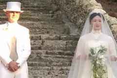 金星复婚穿洁白婚纱和老公举办婚礼，金星汉斯离婚原因曝光[多图]