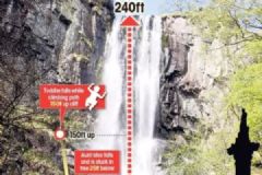 3岁男童跌入瀑布几乎毫发无伤，带孩子外出旅游注意事项[多图]